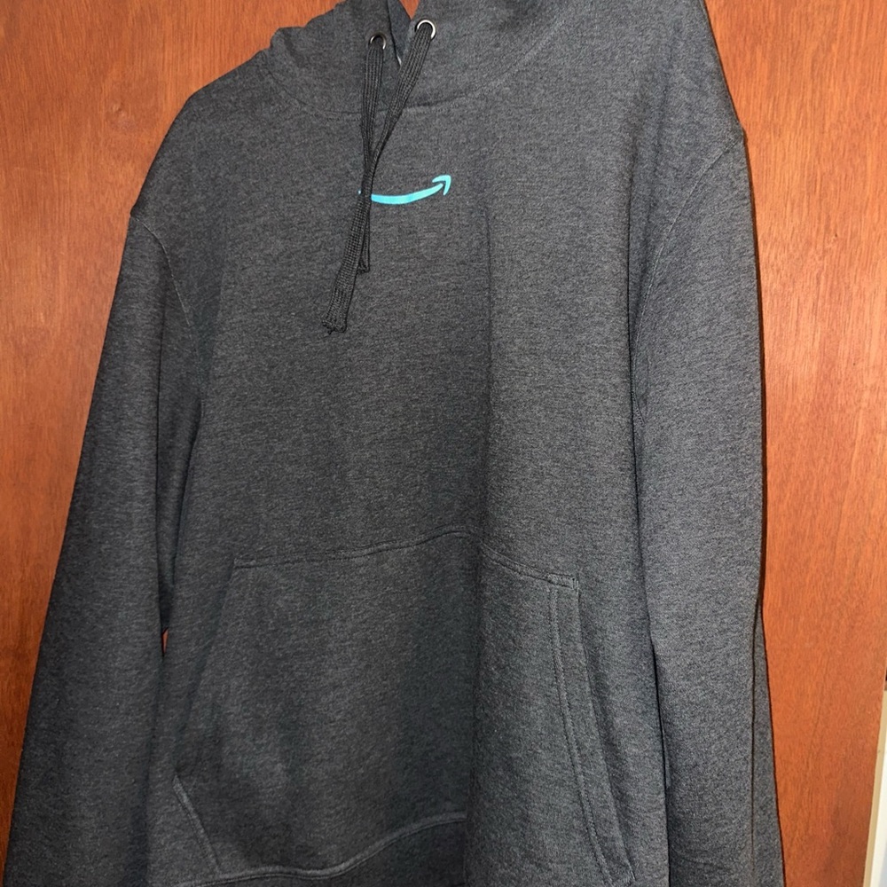 Amazon Men's Gray Hoodie